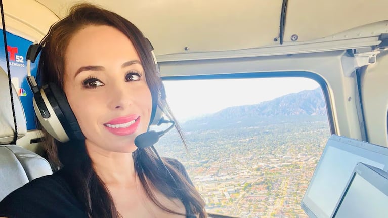 La periodista y el piloto murieron tras la caída del helicóptero.