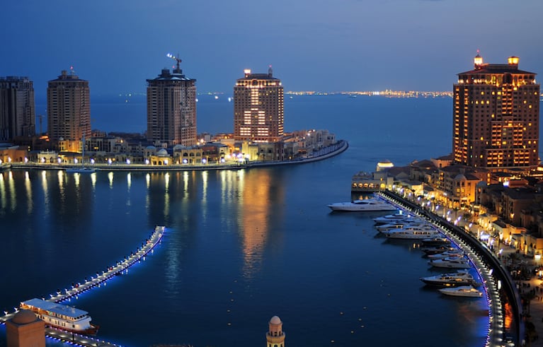 La Perla, la sorprenderte y lujosa isla artificial de Qatar