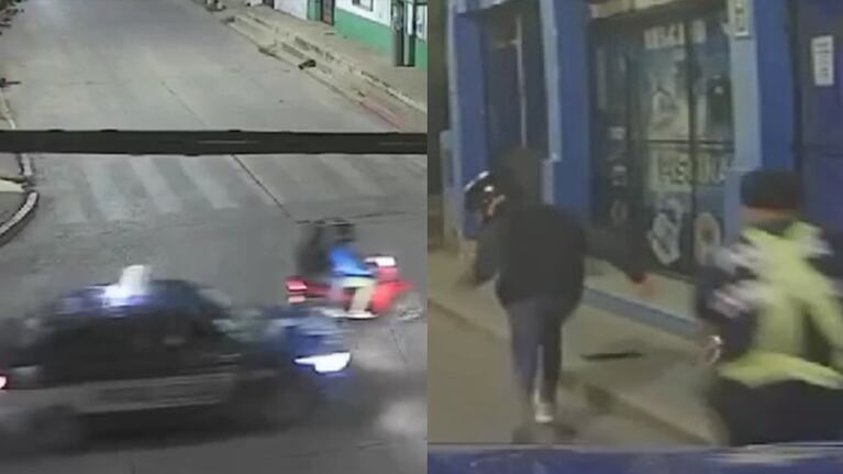 La persecución policial terminó en barrio Villa Revol.