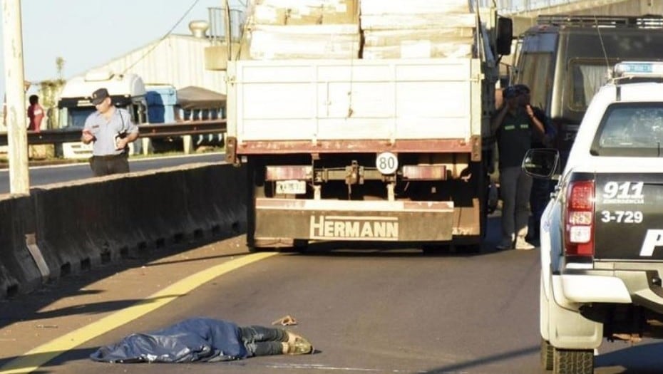 La persecución terminó de la peor manera para el violador.