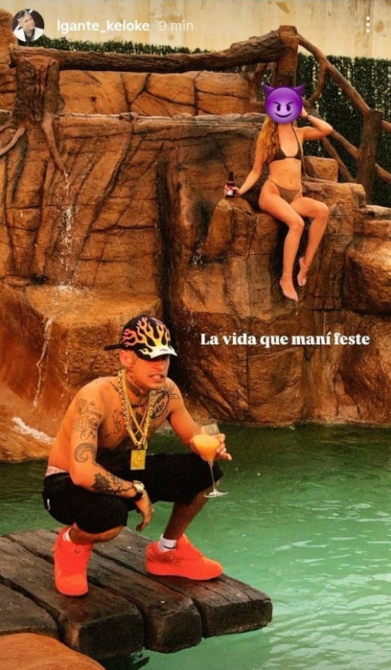La picante historia de L-Gante.