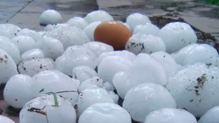 La piedra sorprendió a Tulumba durante la siesta.