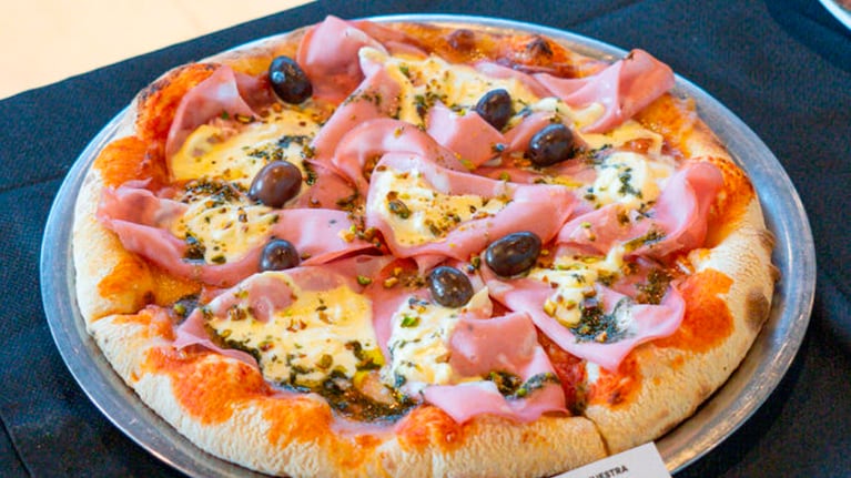 La pizza a la piedra ganadora. (Foto: Circuito Gastronómico)