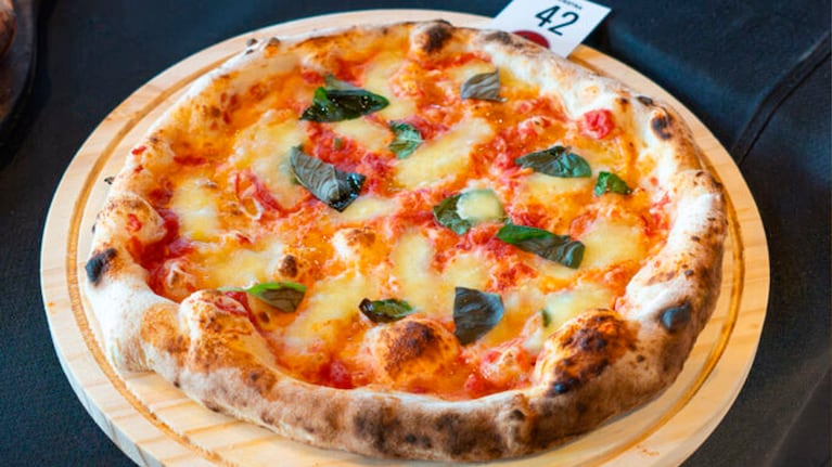 La pizza napoletana ganadora. (Foto: Circuito Gastronómico)