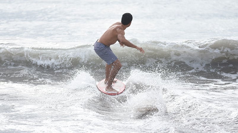 La playa es el otro atractivo chileno para los argentinos. Foto: Lucio Casalla / ElDoce.tv.