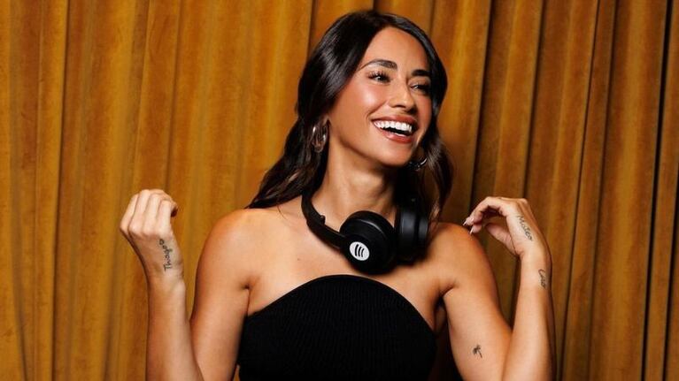 La playlist de Antonela Roccuzzo con un cuartetazo del momento.