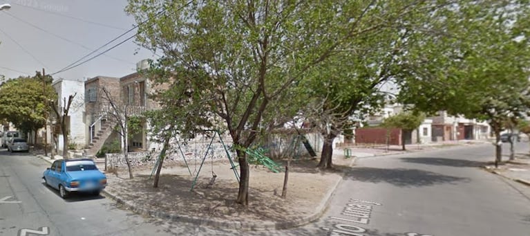 La plaza donde ocurrió el robo.