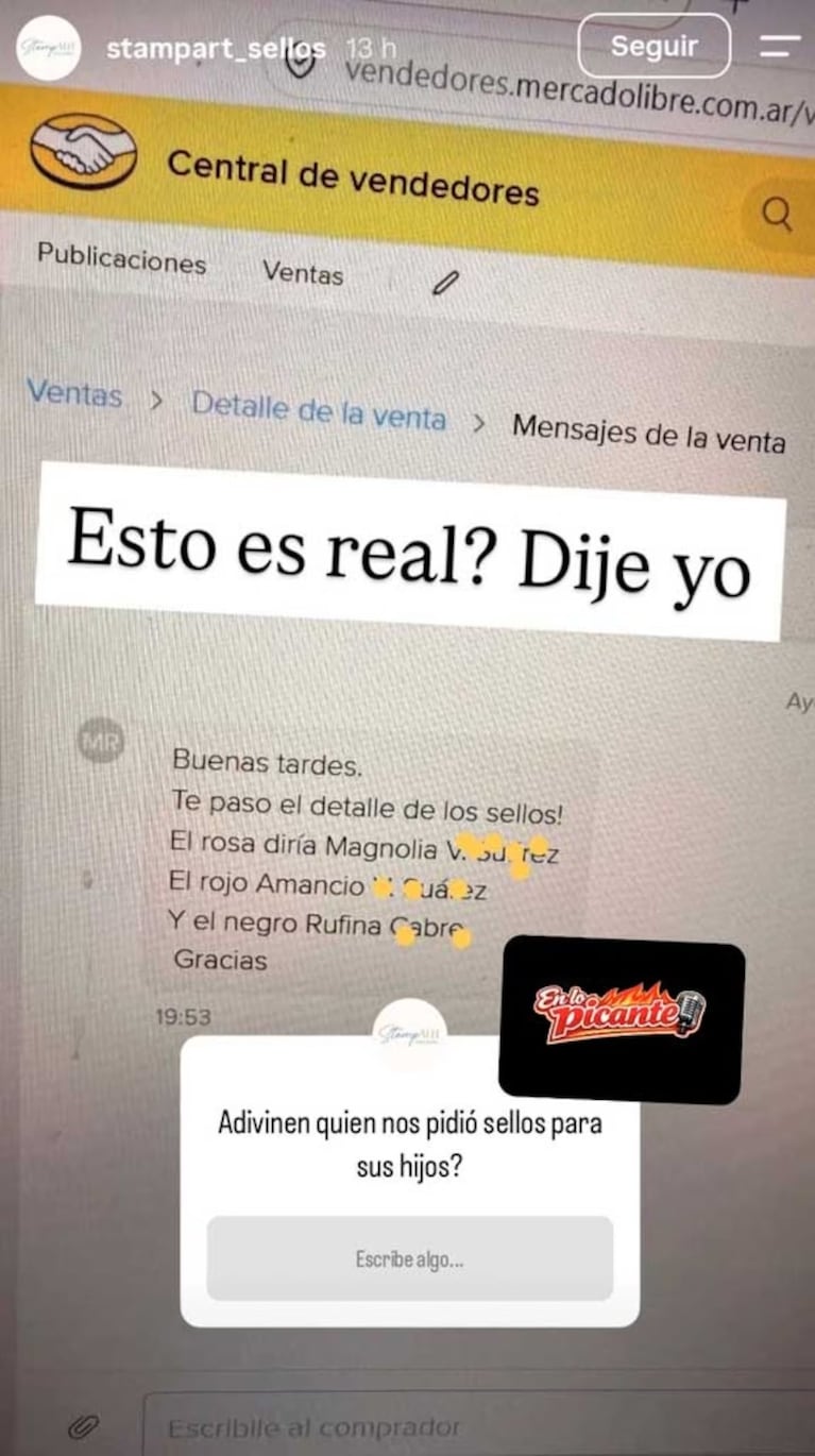 La polémica decisión de la China Suárez con un detalle en los apellidos de sus hijos con Vicuña