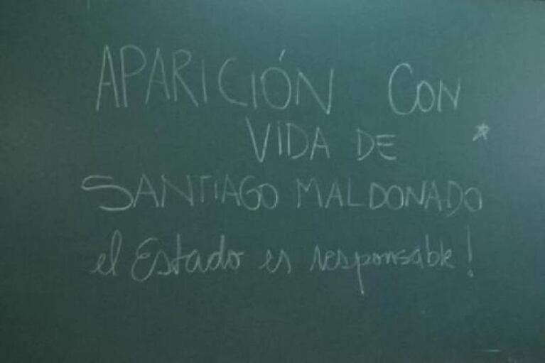 La polémica por Santiago Maldonado se mudó a las escuelas