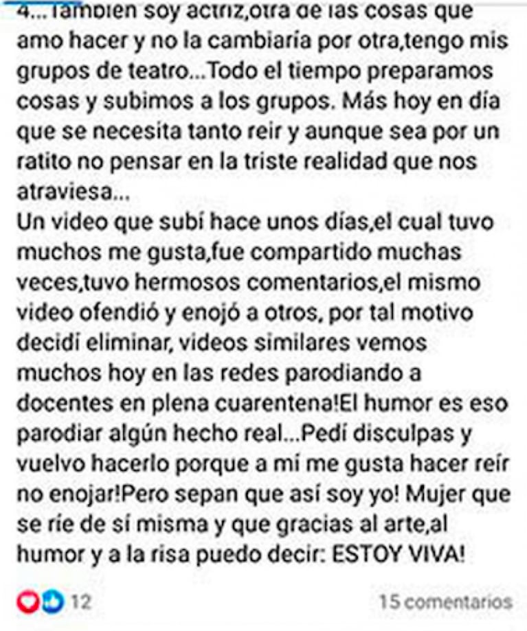 La polémica reacción de una maestra a las consultas de "las mamis"