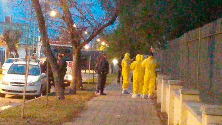 La policía allanó el domicilio y encontró restos del cuerpo del joven.