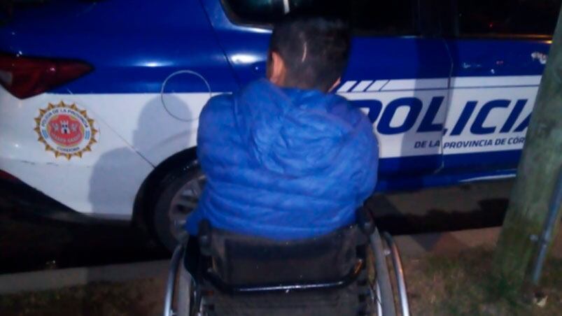 La Policía confirmó que tiene antecedentes que datan de largo tiempo.