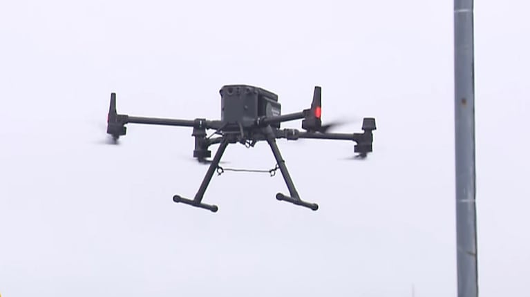 La Policía de Córdoba sumó a su "halcón" para monitorear sobre todo los grandes eventos.