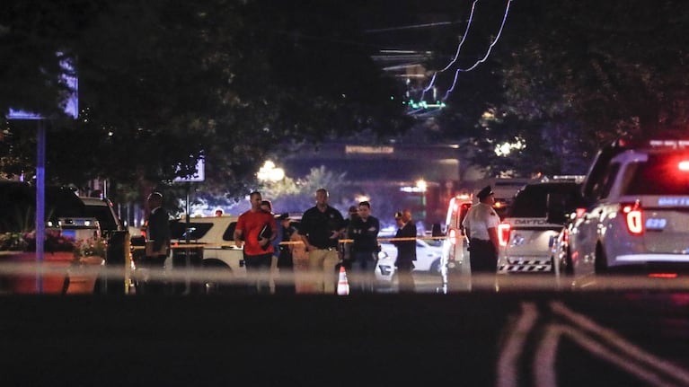 La Policía de Dayton mató al atacante. Foto: AP.