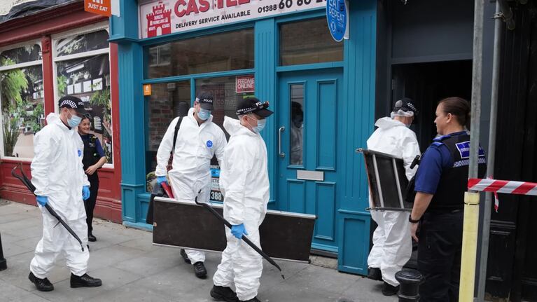 La Policía de Durham acudió al edifico. (Foto: BBC)