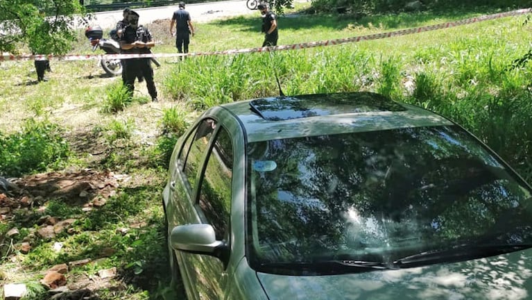 La Policía encontró el auto a la vera de la Ruta E-55. 