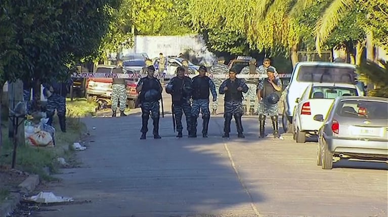 La Policía entró a la vivienda después de más de 5 horas de negociación.