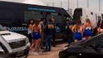 La Policía Federal entrevistó a varias promotoras presentes en el autódromo.