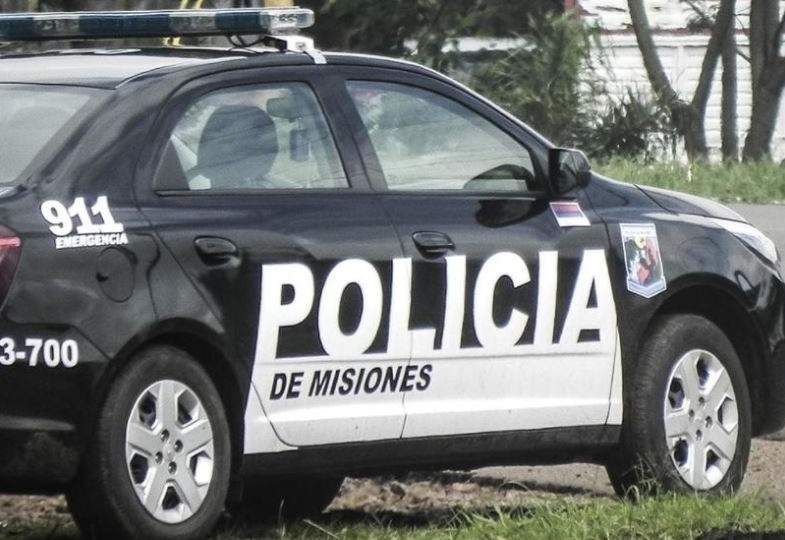 La Policía fue hasta el hospital para entrevistar a los padres del menor. (Foto: Gentileza Misiones Online)