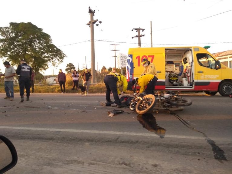 La Policía intenta establecer las causas del impacto. 