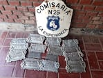 La Policía local está detrás del mercado que compra estas placas.