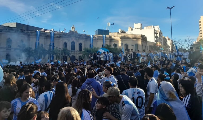 La Policía reafirmó el operativo especial en el centro de la ciudad.