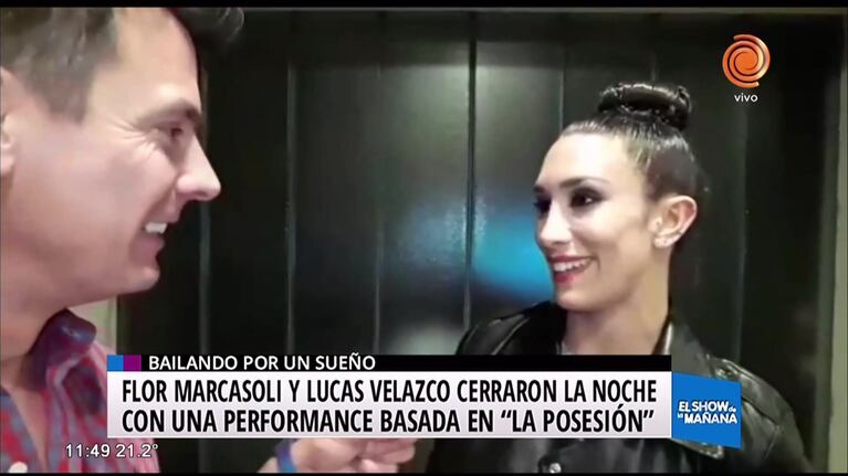 "La Posesión" en el aquadance