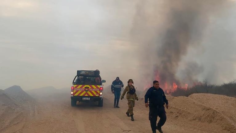La preocupación por el fuego se trasladó al norte de Córdoba