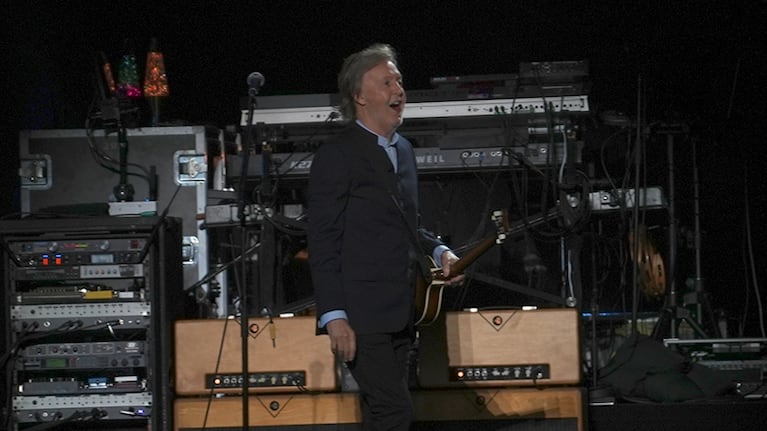 La presentación de Paul McCartney en el Kempes.