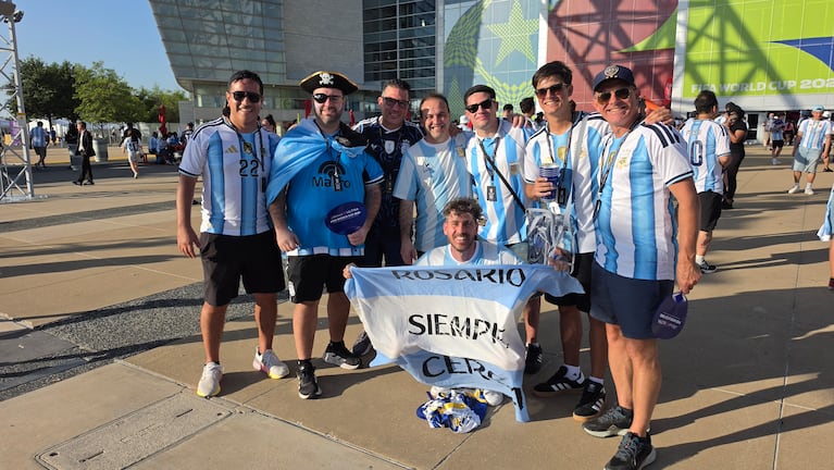 La previa de los argentinos en Dallas.