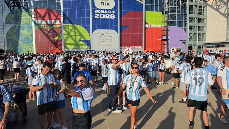 La previa de los argentinos en Dallas.