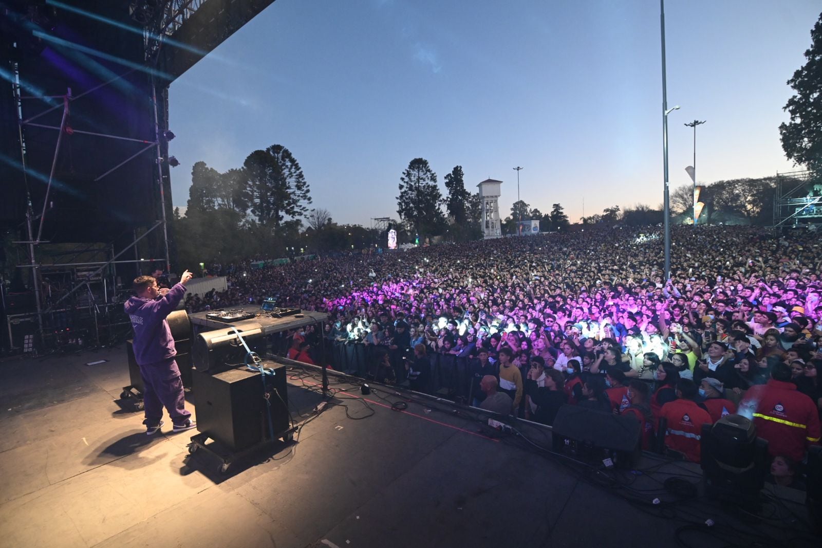 La primera edición del evento de reciclaje, en el Parque de Las Tejas. 