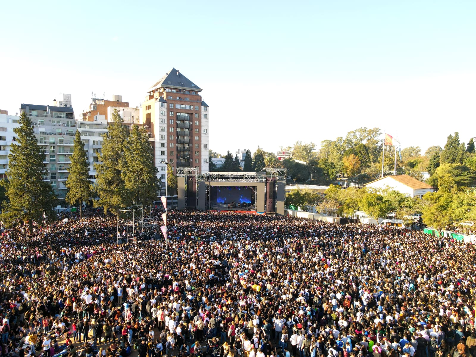 La primera edición del evento de reciclaje, en el Parque de Las Tejas. 