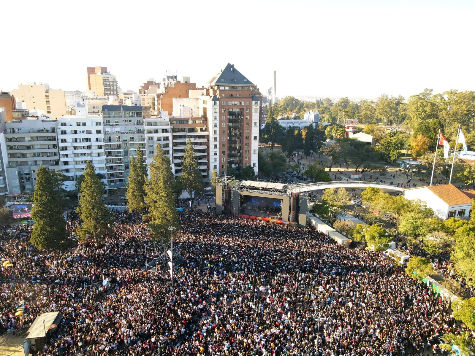 La primera edición del evento de reciclaje, en el Parque de Las Tejas. 