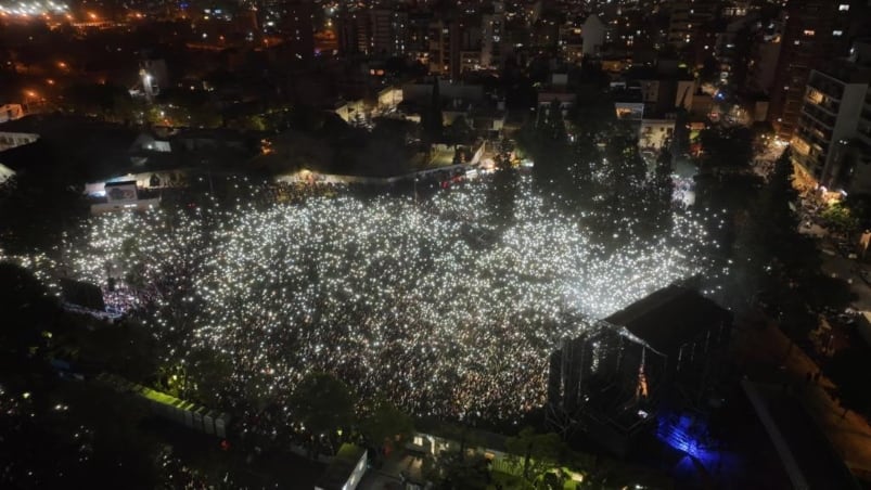 La primera edición del evento de reciclaje, en el Parque de Las Tejas. 