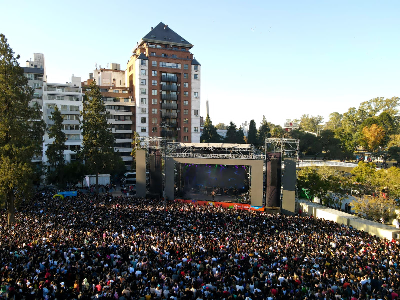 La primera edición del evento de reciclaje, en el Parque de Las Tejas. 