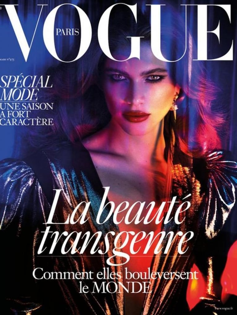 La primera modelo trans en llegar a ser tapa de Vogue