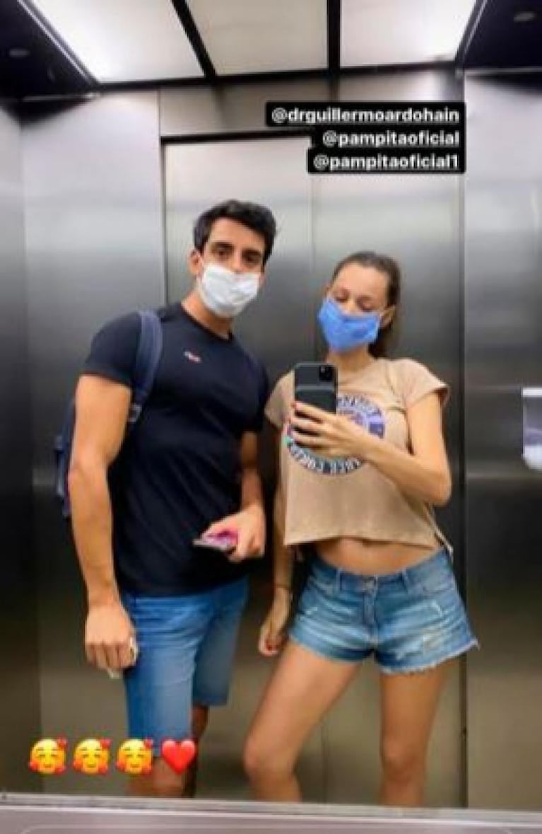 La primera salida pública de Pampita tras recuperarse del coronavirus