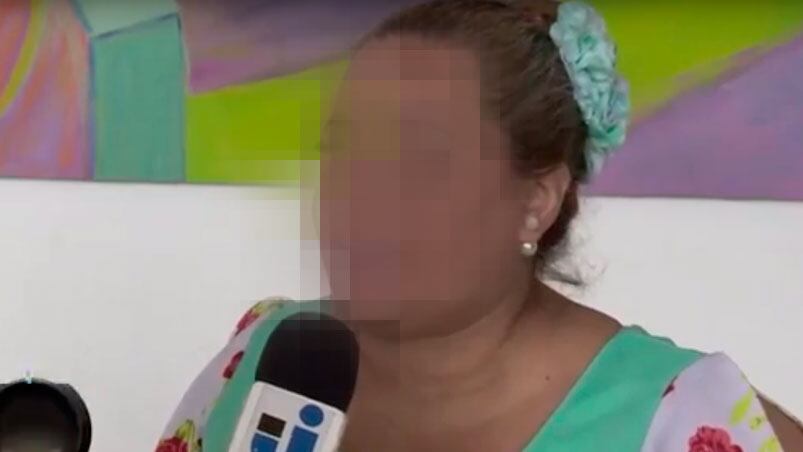 La profesora acusada de abusar de un alumno menor de edad.