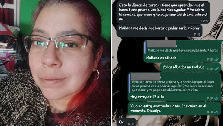 La profesora expuso a una madre y se volvió viral.