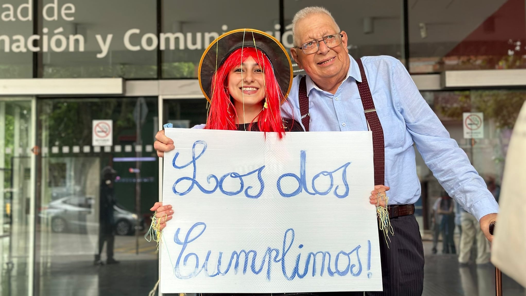 La promesa de una estudiante y su abuelo enfermo se viralizó en las redes.