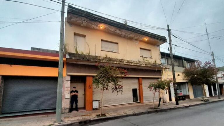 La propiedad donde ocurrió el crimen. Foto: Pablo Olivarez / El Doce.