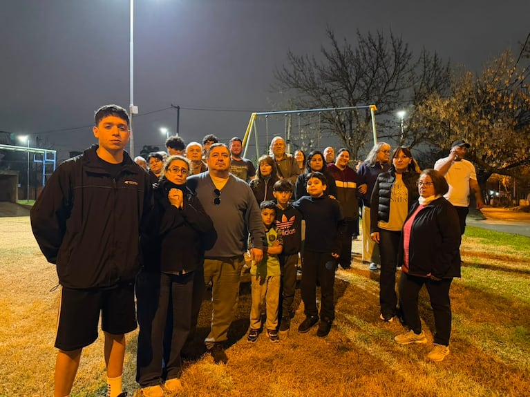 La protesta de los vecinos tras el violento hecho de inseguridad en Córdoba.