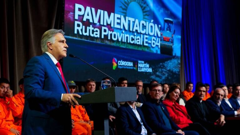 La Provincia anunció la pavimentación de la Ruta E-64.