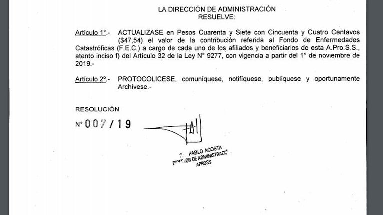 La Provincia desmiente el mensaje sobre un fondo millonario para afrontar la pandemia