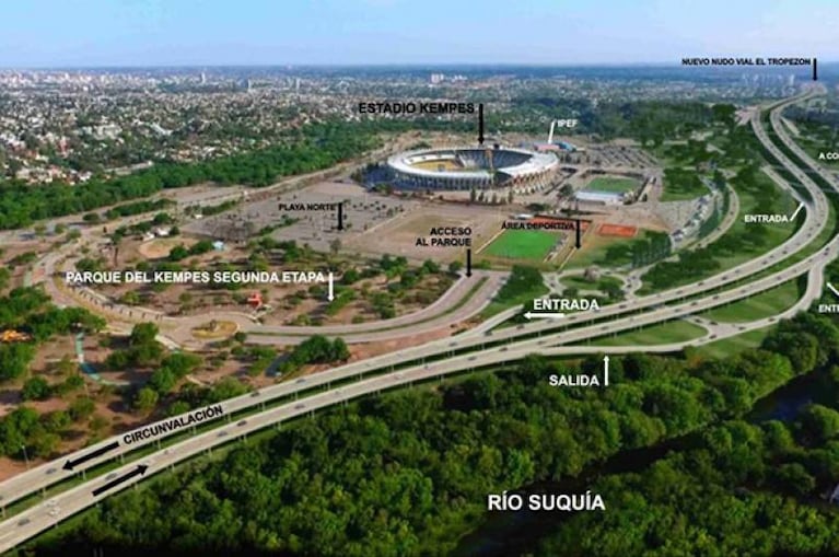 La provincia presentó el cierre de la Circunvalación