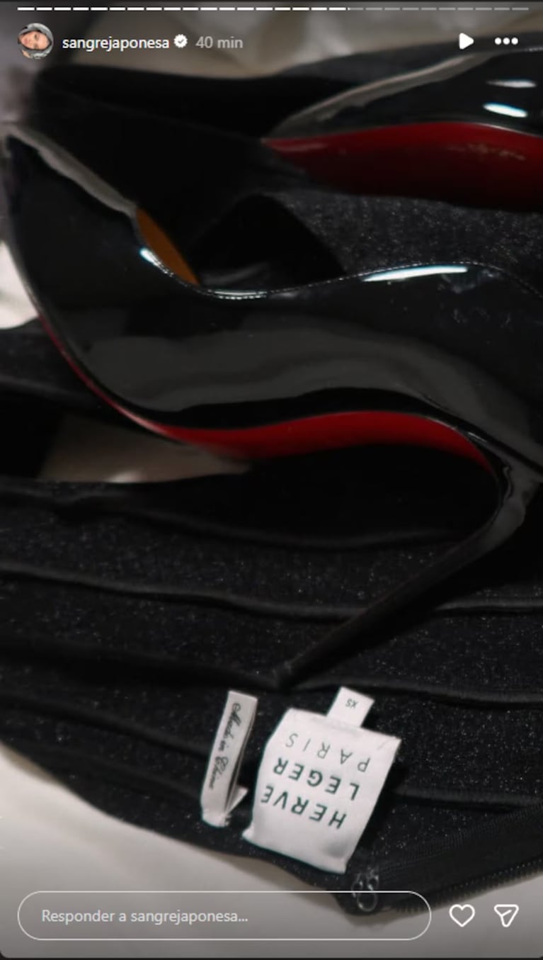 La publicación de Wanda Nara.