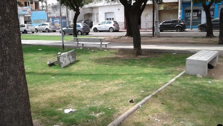 La puesta en valor de la plaza Rafael Núñez.