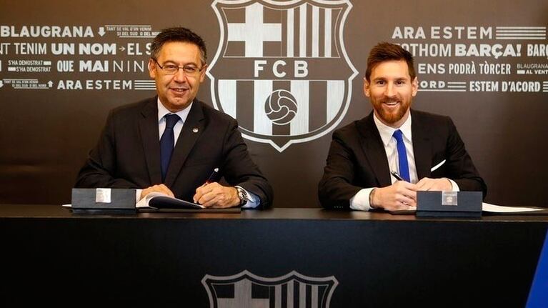 La Pulga firmó en noviembre por cuatro años más en el Barcelona.