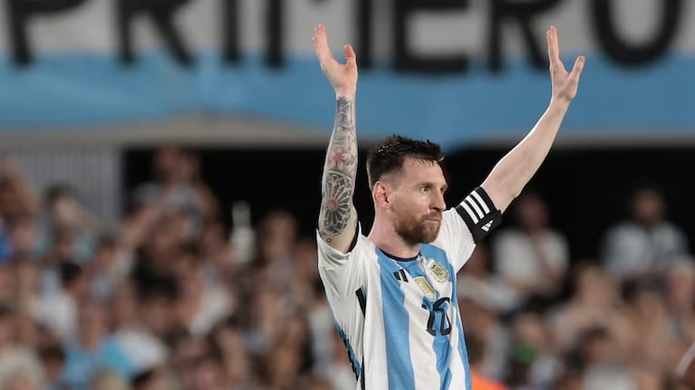 La Pulga le da cierre a su histórica carrera con la Selección.